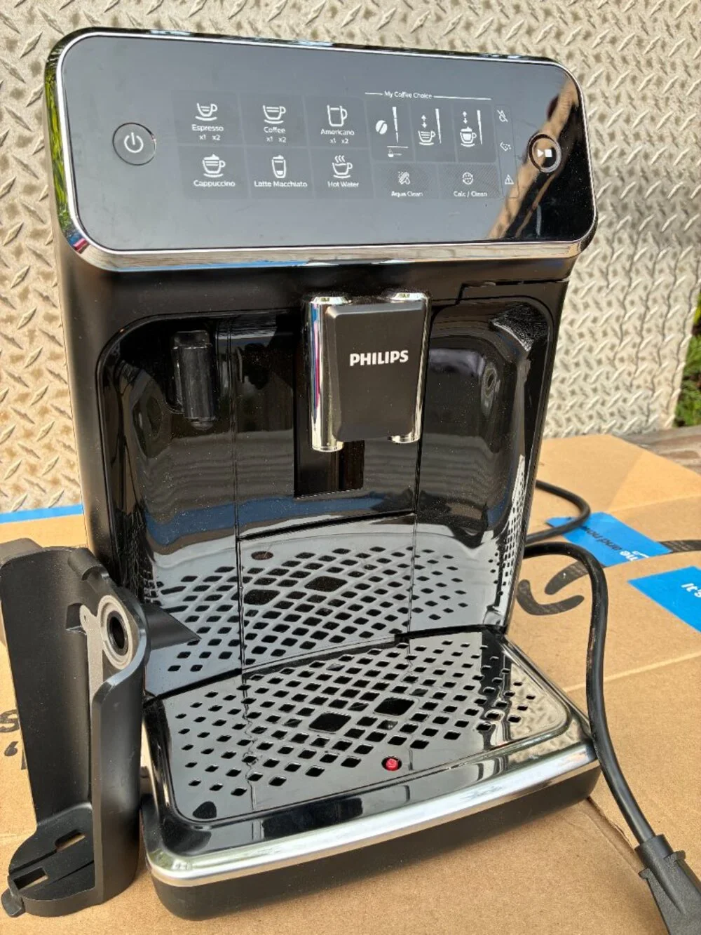 Philips 3200 Series LatteGo Fully Automatic Espresso Machine Black EP3241/54